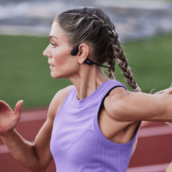 Hoofdtelefoon SHOKZ OpenRun Pro zwart bone conduction