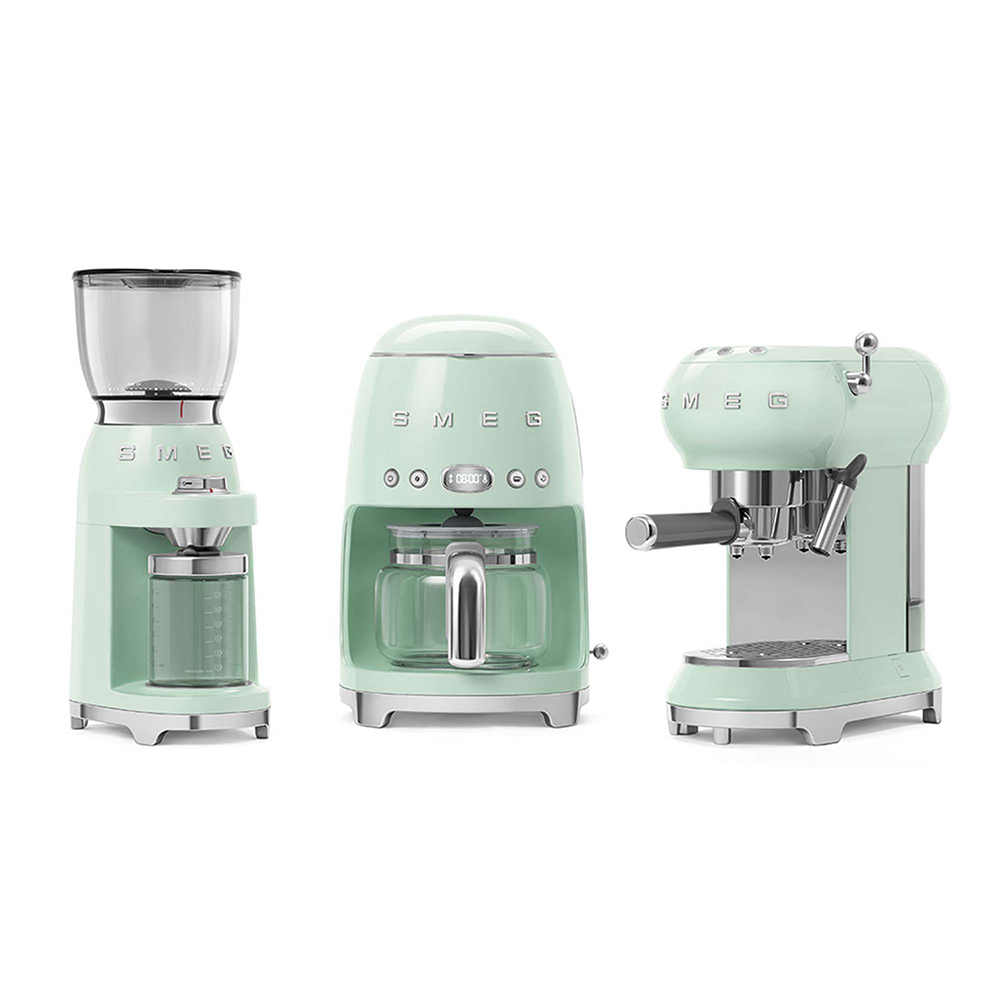 Koffiezet SMEG DCF02PGEU Pastelgroen