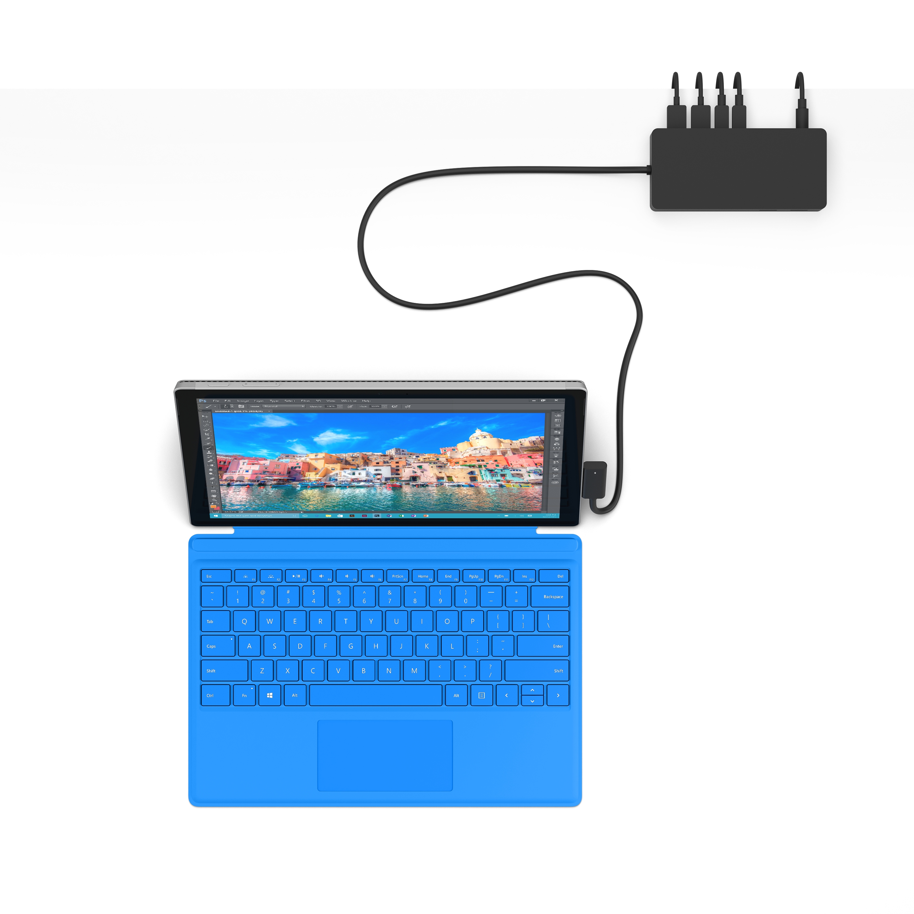 Microsoft PD9-00004 station d'accueil Tablette Noir