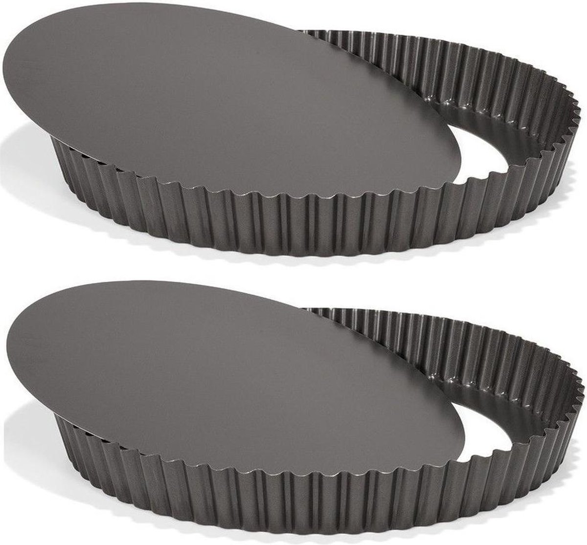 Taartvorm Patisse 10.PA2941 gekarteld / anti-kleef / 20cm h2,5cm