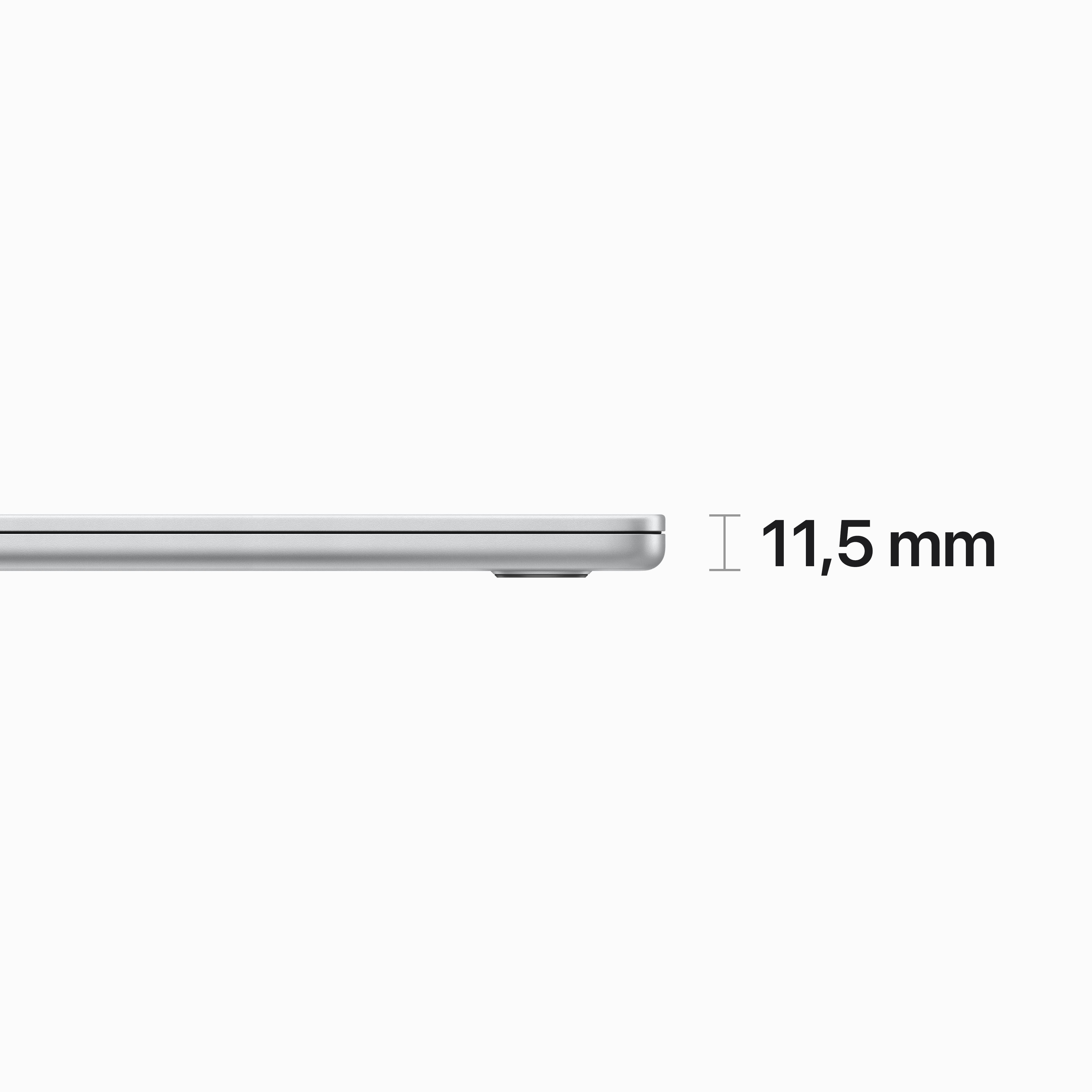 APPLE MacBook Air 2023 15,3" M2 8-C CPU & 10-C GPU 8GB 256GB Silver