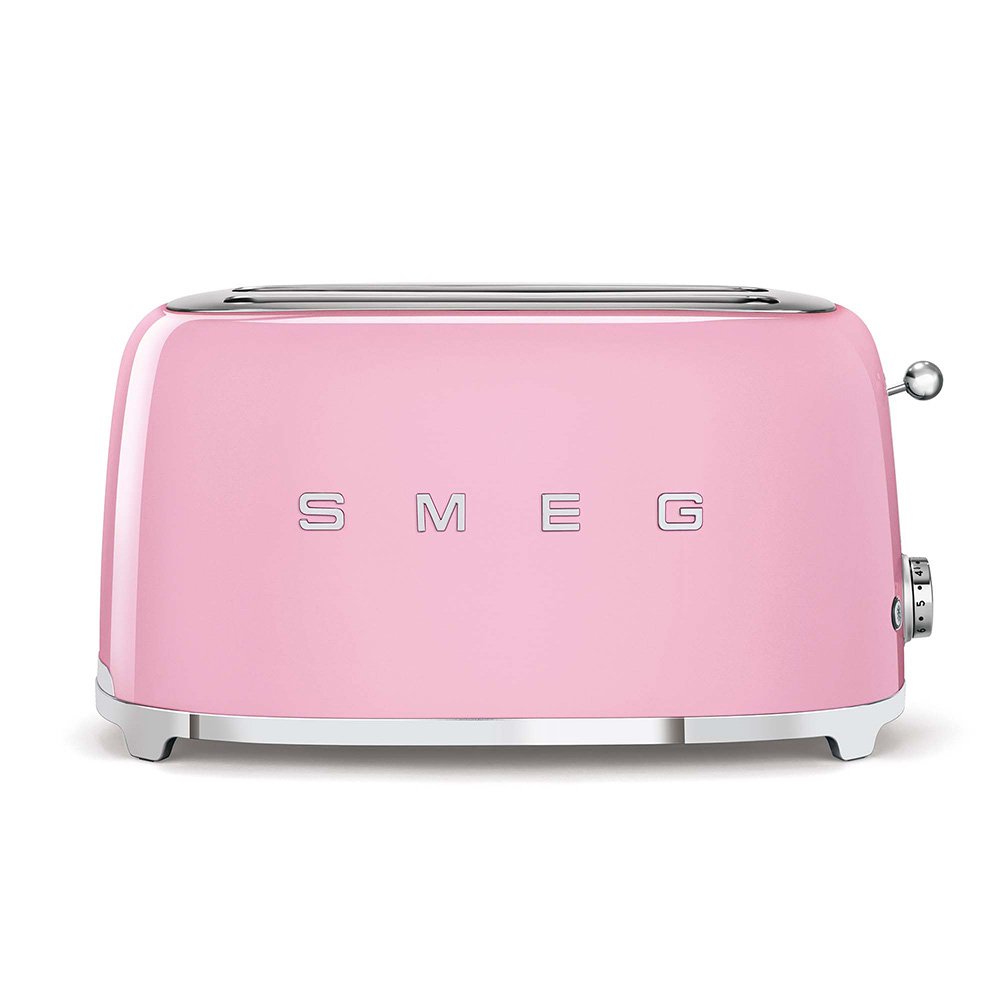 Smeg grille-pain rose TSF02PKEU