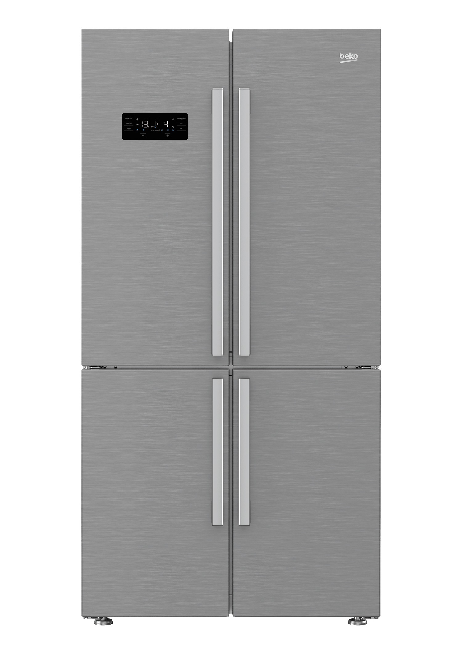 Beko GN1416231JX amerikaanse koelkast Vrijstaand 530 l Roestvrijstaal