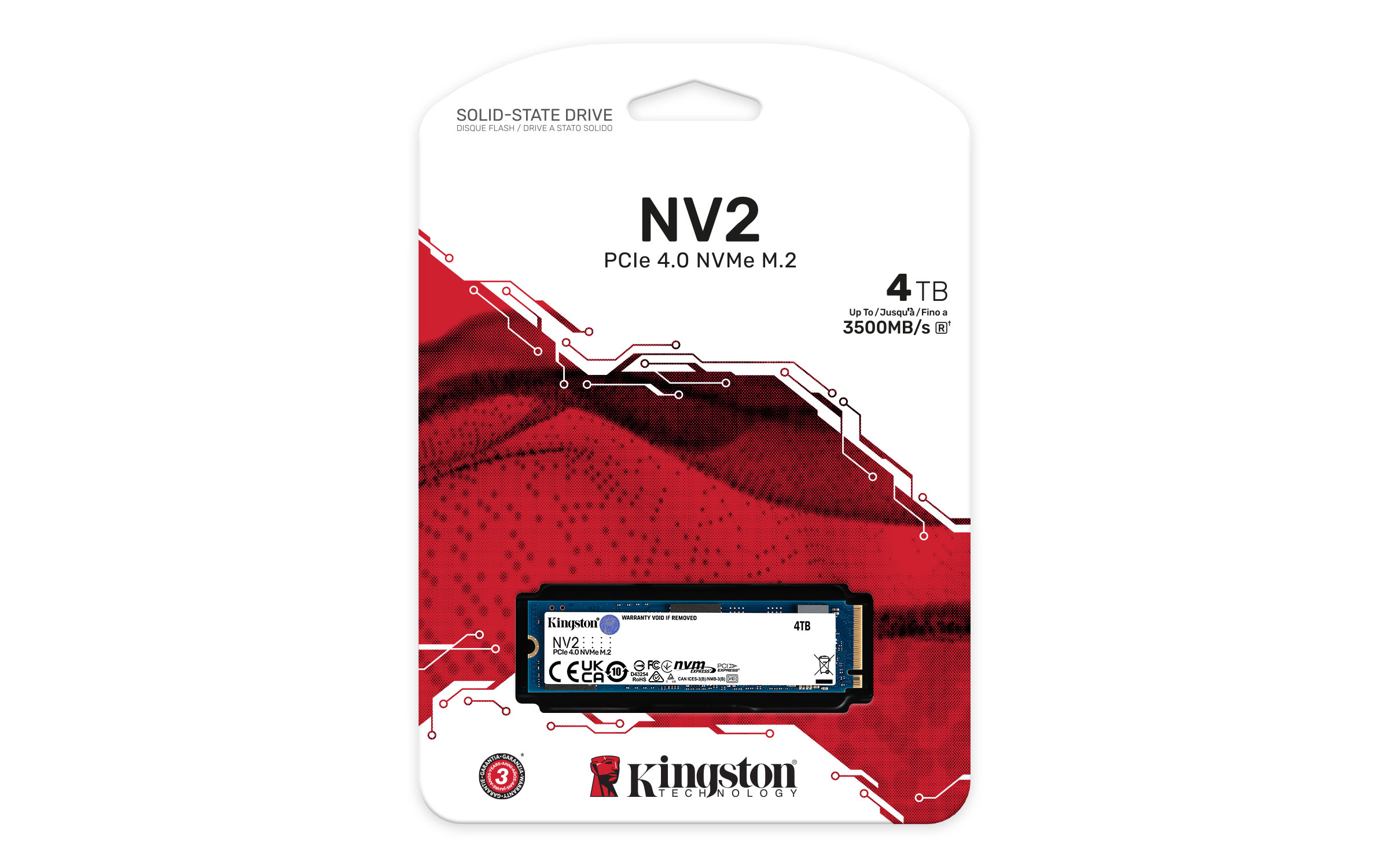 SSD Intern Kingston 4TB PCIe 4.0 2280 NVMe