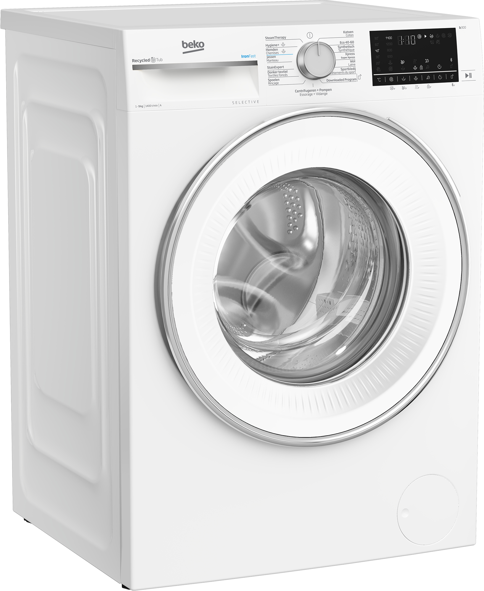Wasmachine BEKO B3WT59410W2 / 9kg / A / 1400tpm / Homewiz