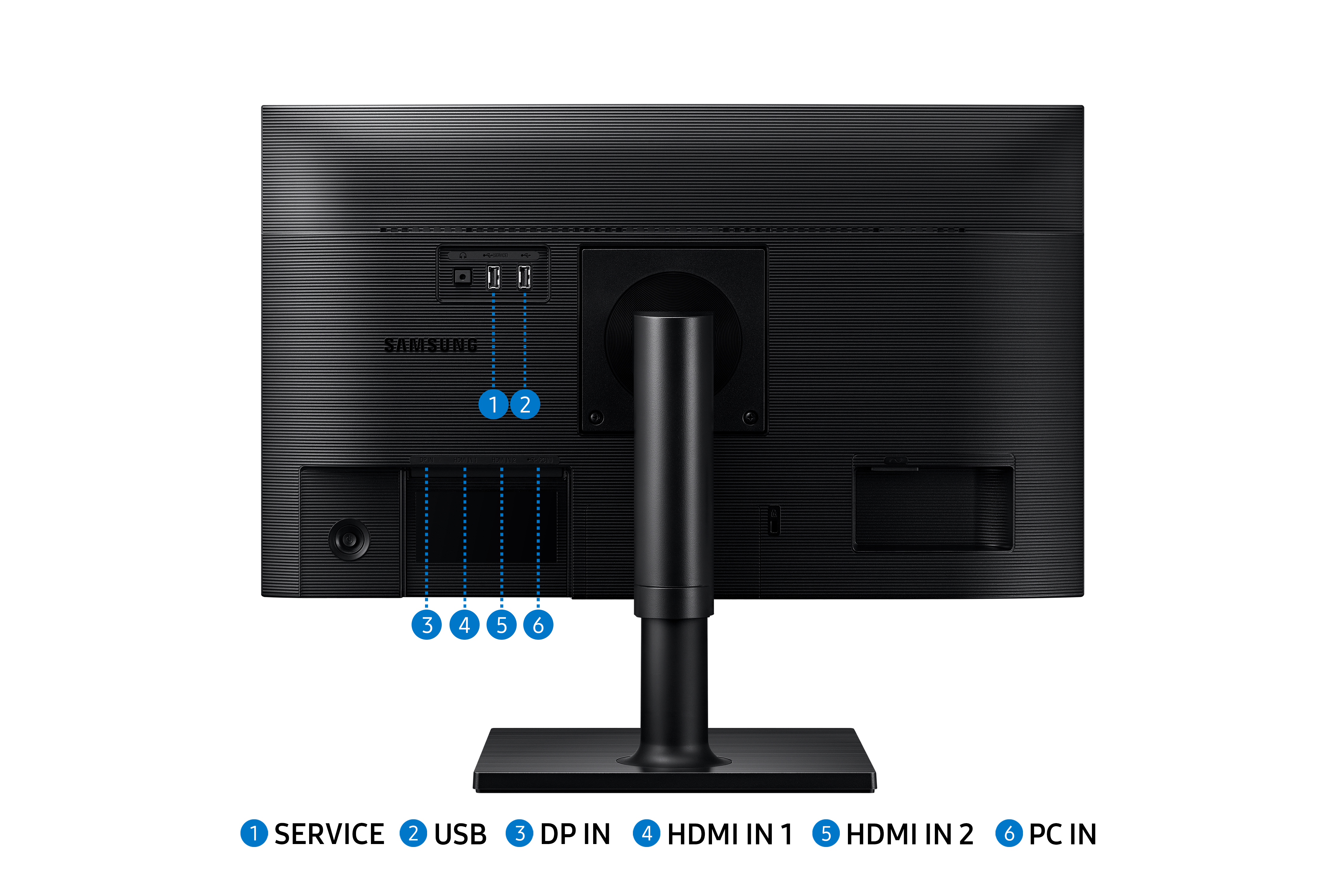 Monitor Samsung LF27T450FQRXEN 27' FHD 75Hz 16:9 Zwart