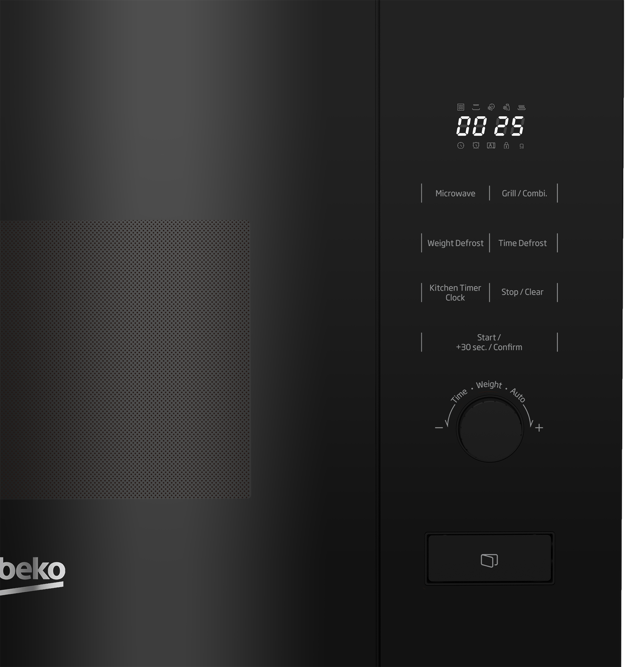 Beko BMGB20212B Ingebouwd Grill-magnetron 20 l 800 W Zwart