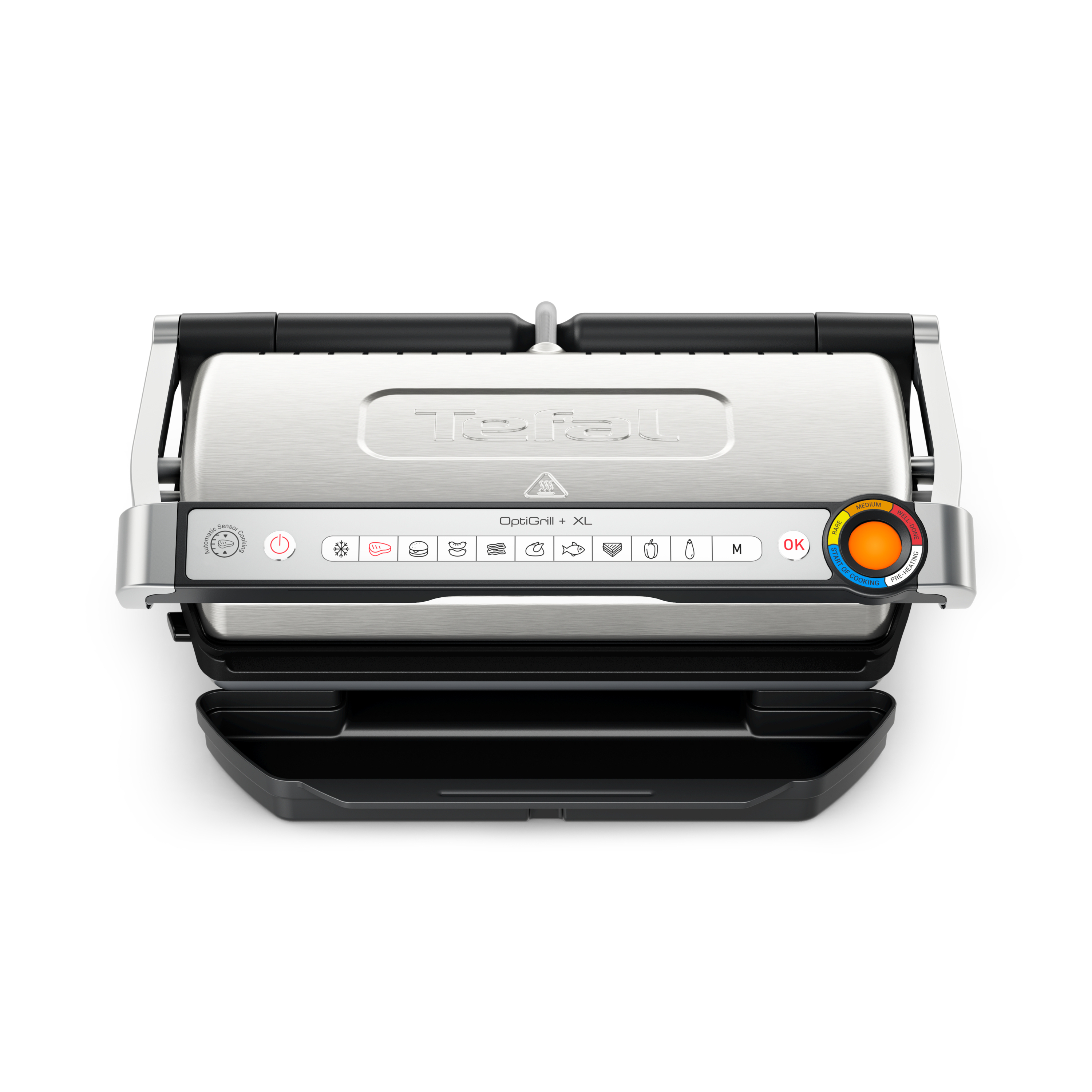 Grill TEFAL GC728D10 Optigrill+ XLRelift Silver+