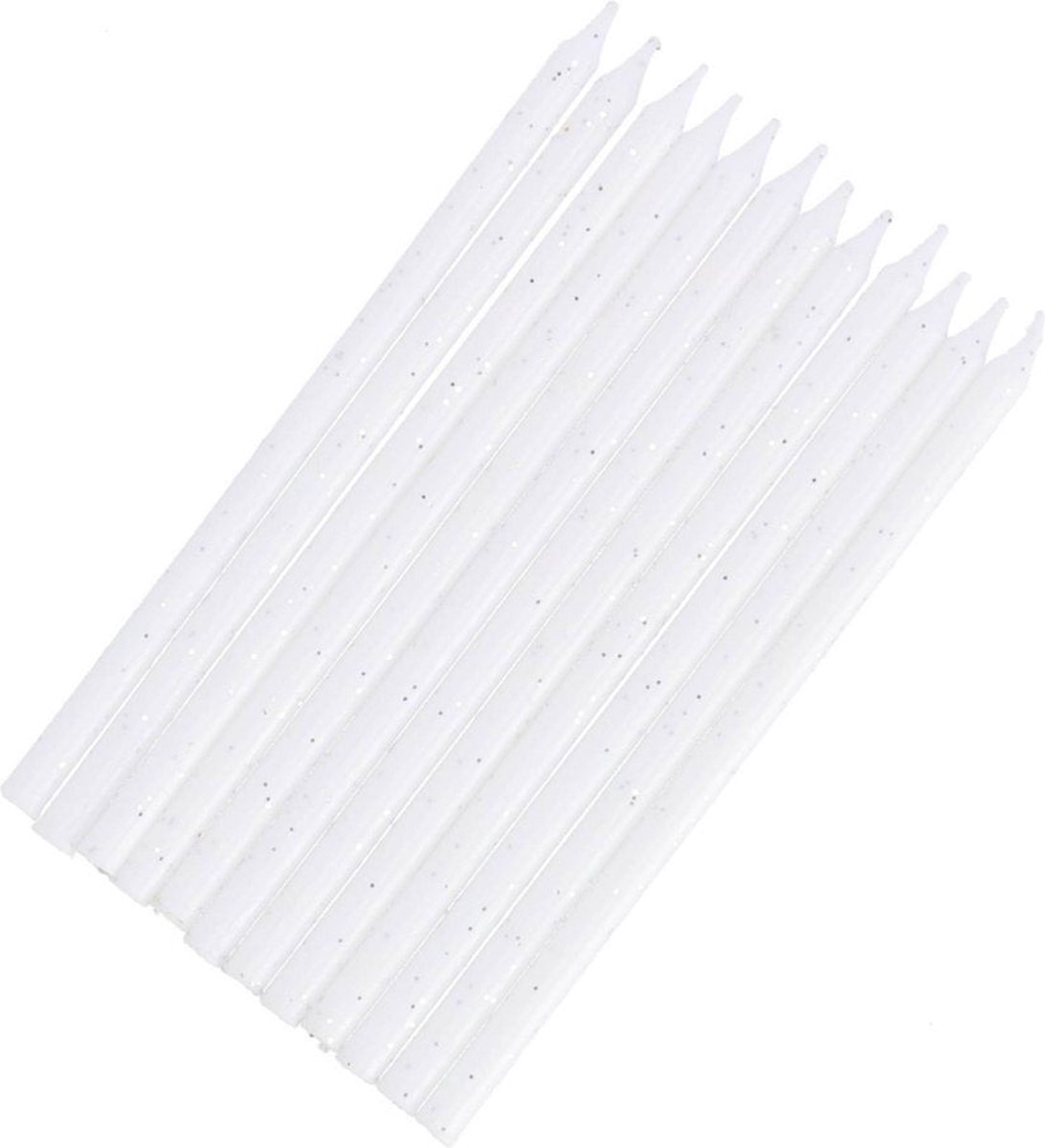 Verjaardagskaarsjes Patisse 80.PA19381 14cm 12st