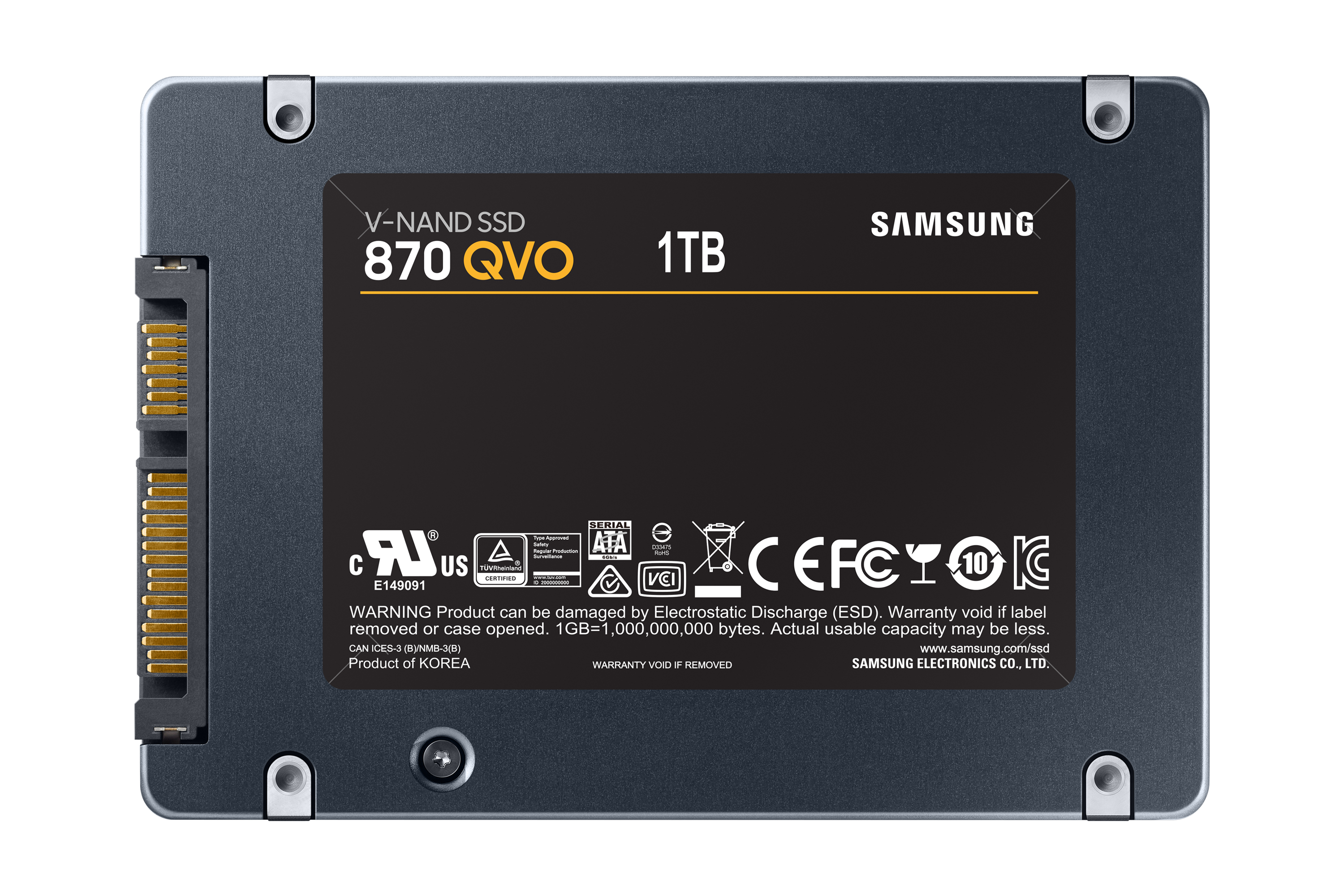 Samsung ssd 870 qvo 2,5" 1TO
