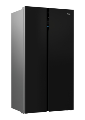 Beko GN163130ZGB frigo américain Pose libre 558 L Noir