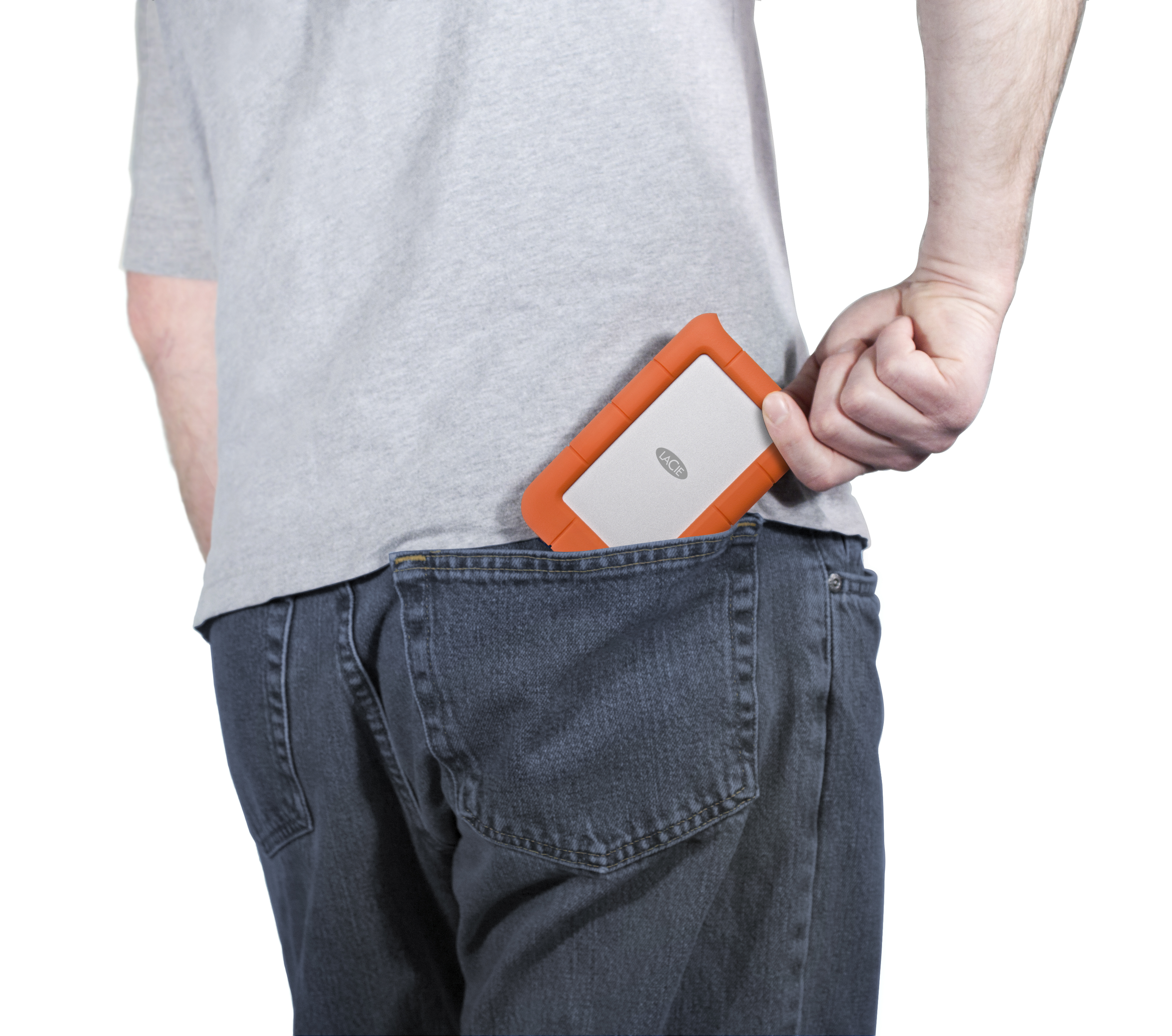 LaCie Rugged 2 TB Oranje