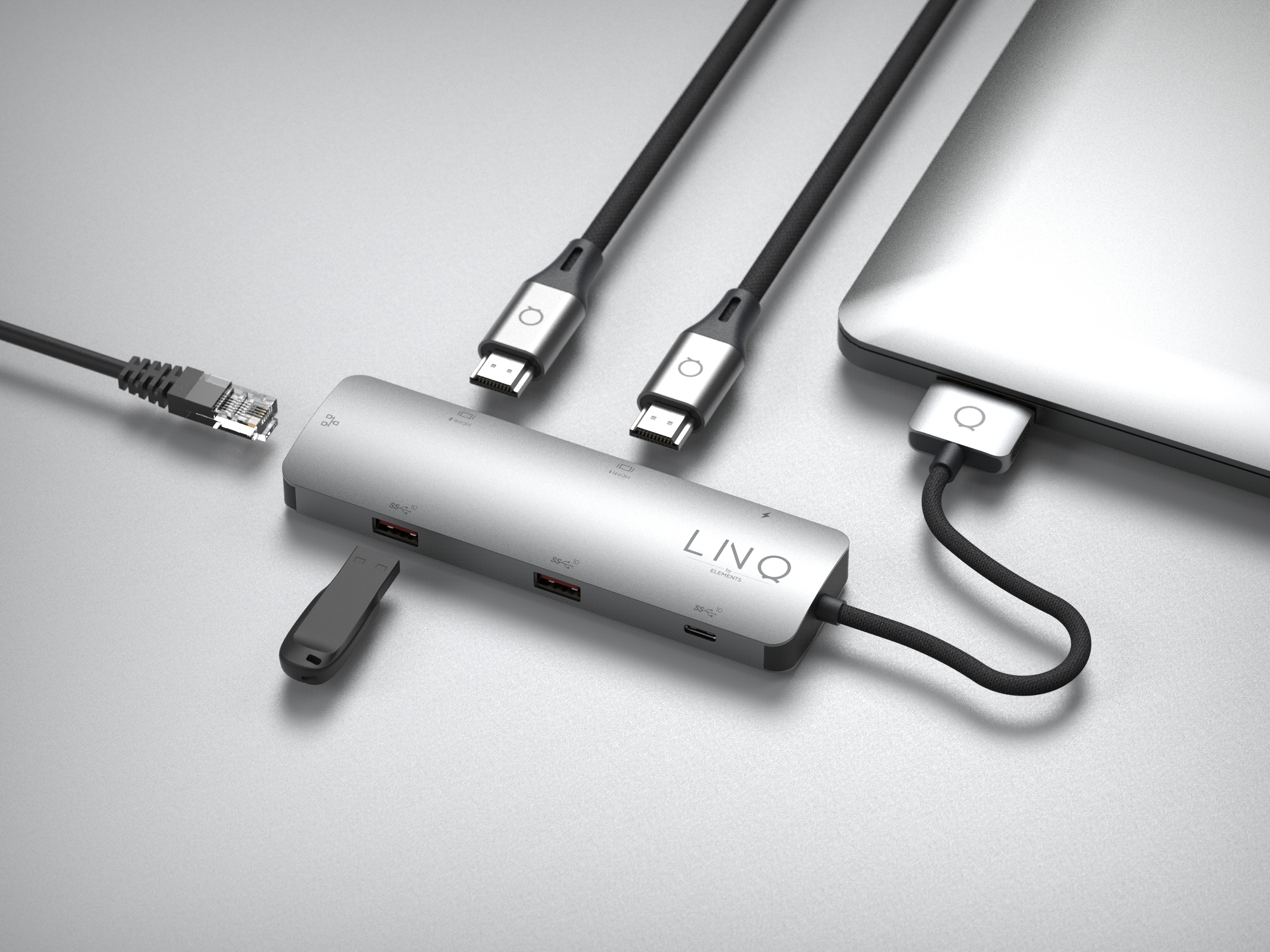 Linq 7 in 2 D2 Pro Multiport Hub