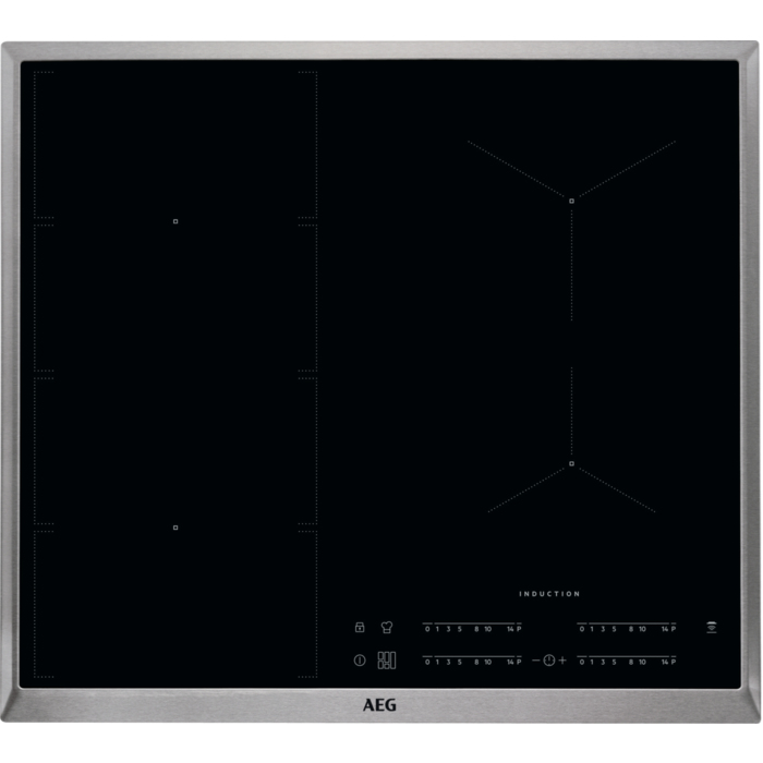 AEG IKE64471XB Noir Intégré Plaque avec zone à induction 4 zone(s)