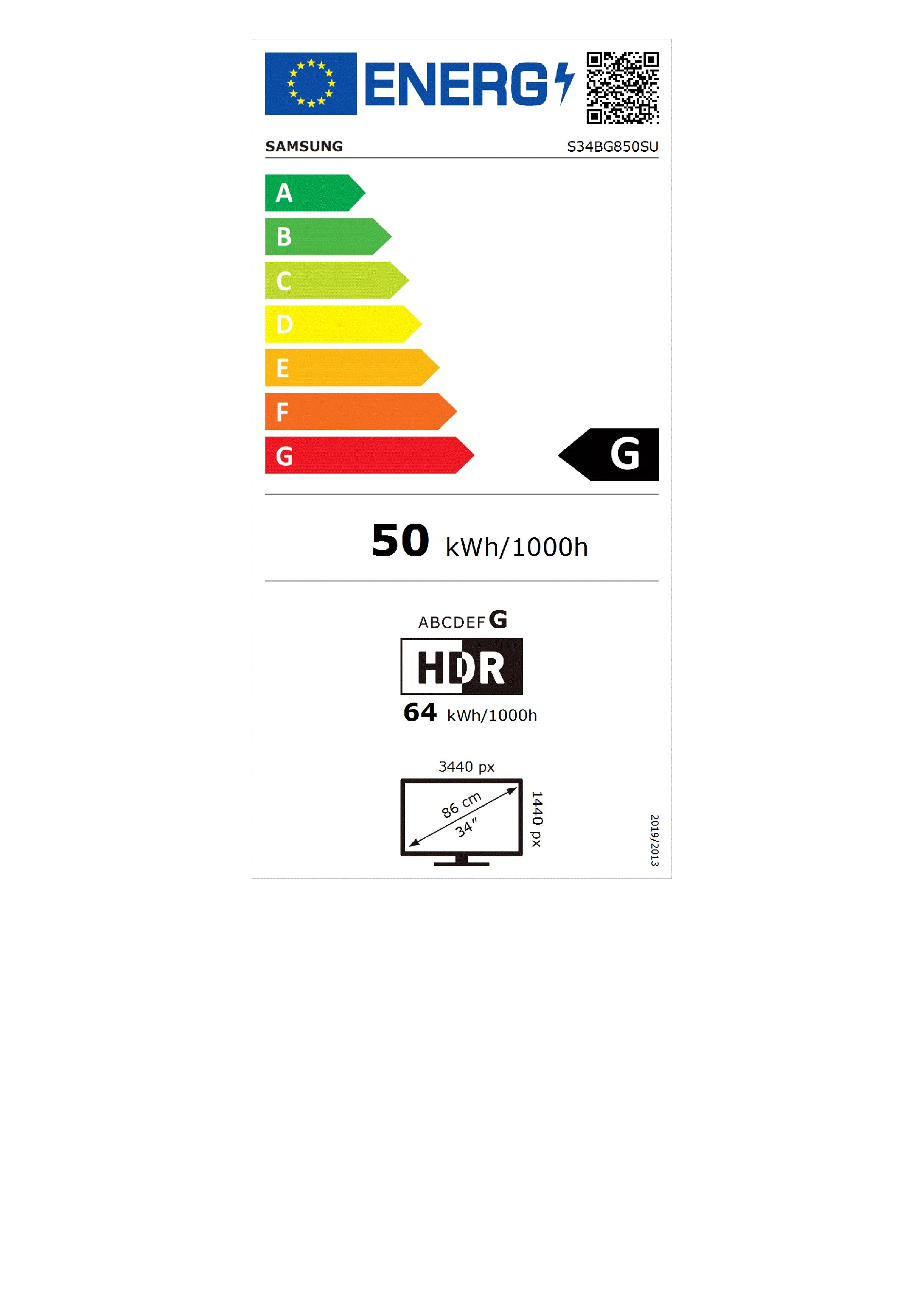 Samsung Odyssey OLED G8 LS34BG850