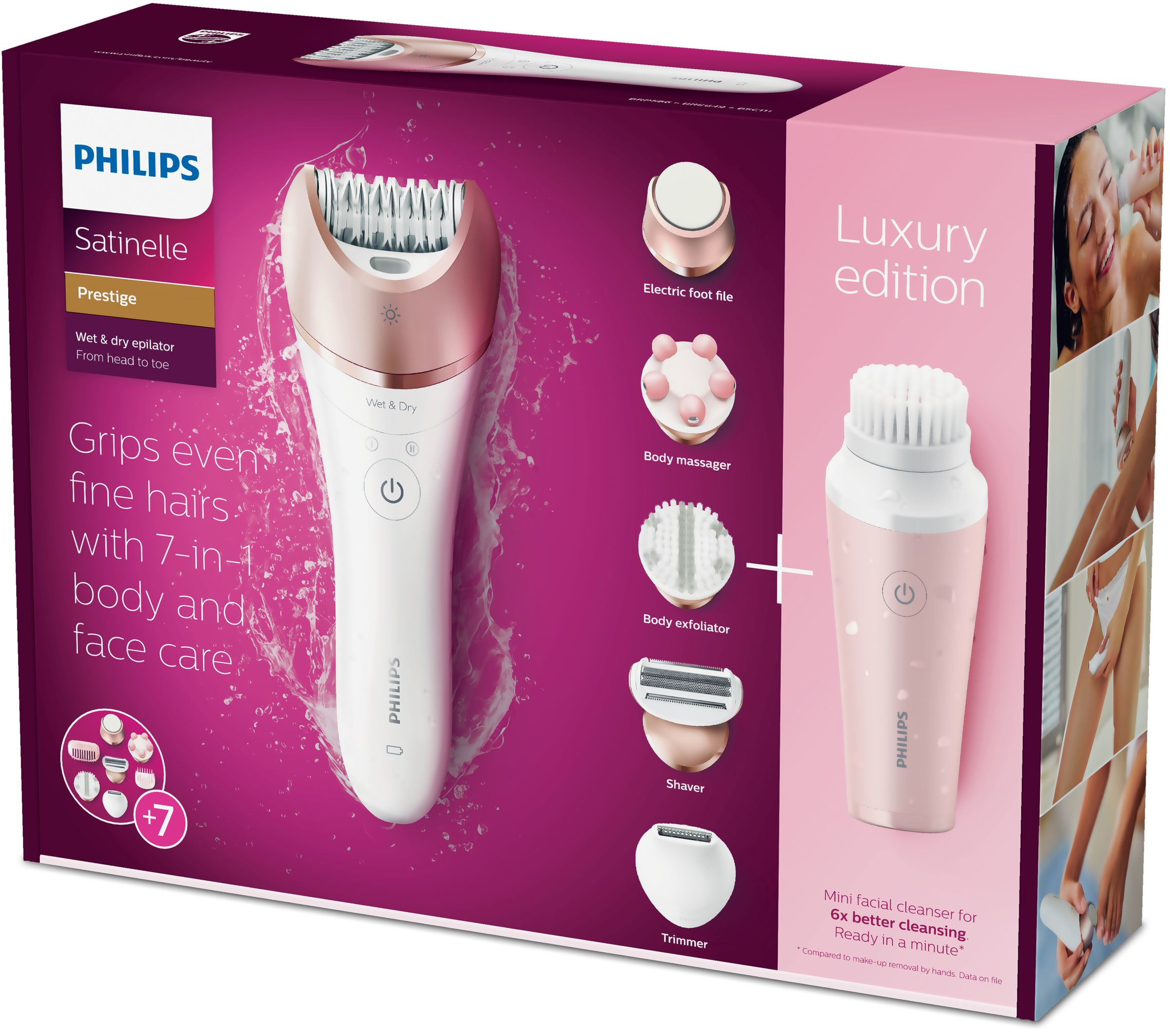 Épilateur PHILIPS BRP586/00 BYPACK (BRE649