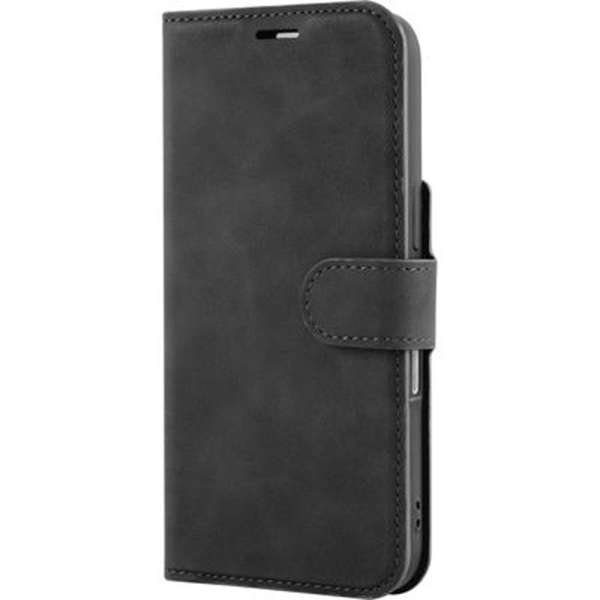 JustinCase Premium Wallet Case Apple iPhone 16 Pro Max zwart