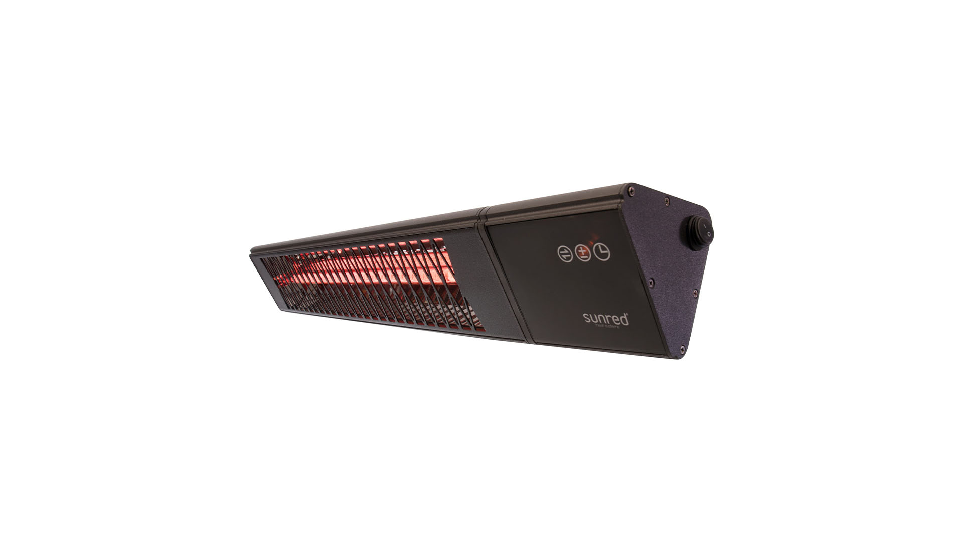 Terrasverwarmer SUNRED PRO25W-SMART Dark Triangle Wall 2500W