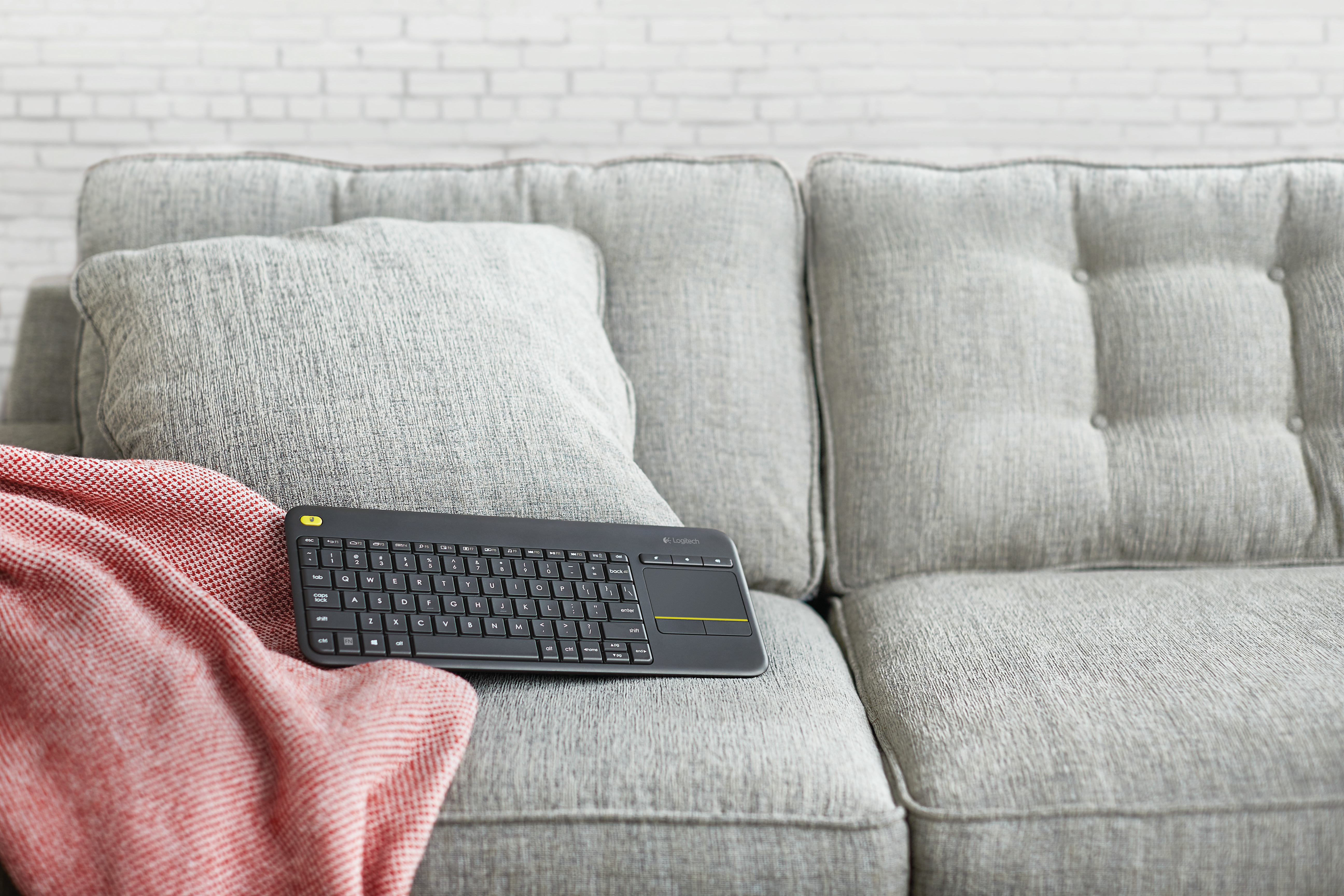 Toetsenbord LOGITECH 920-007131 K400 Plus Wireless BL