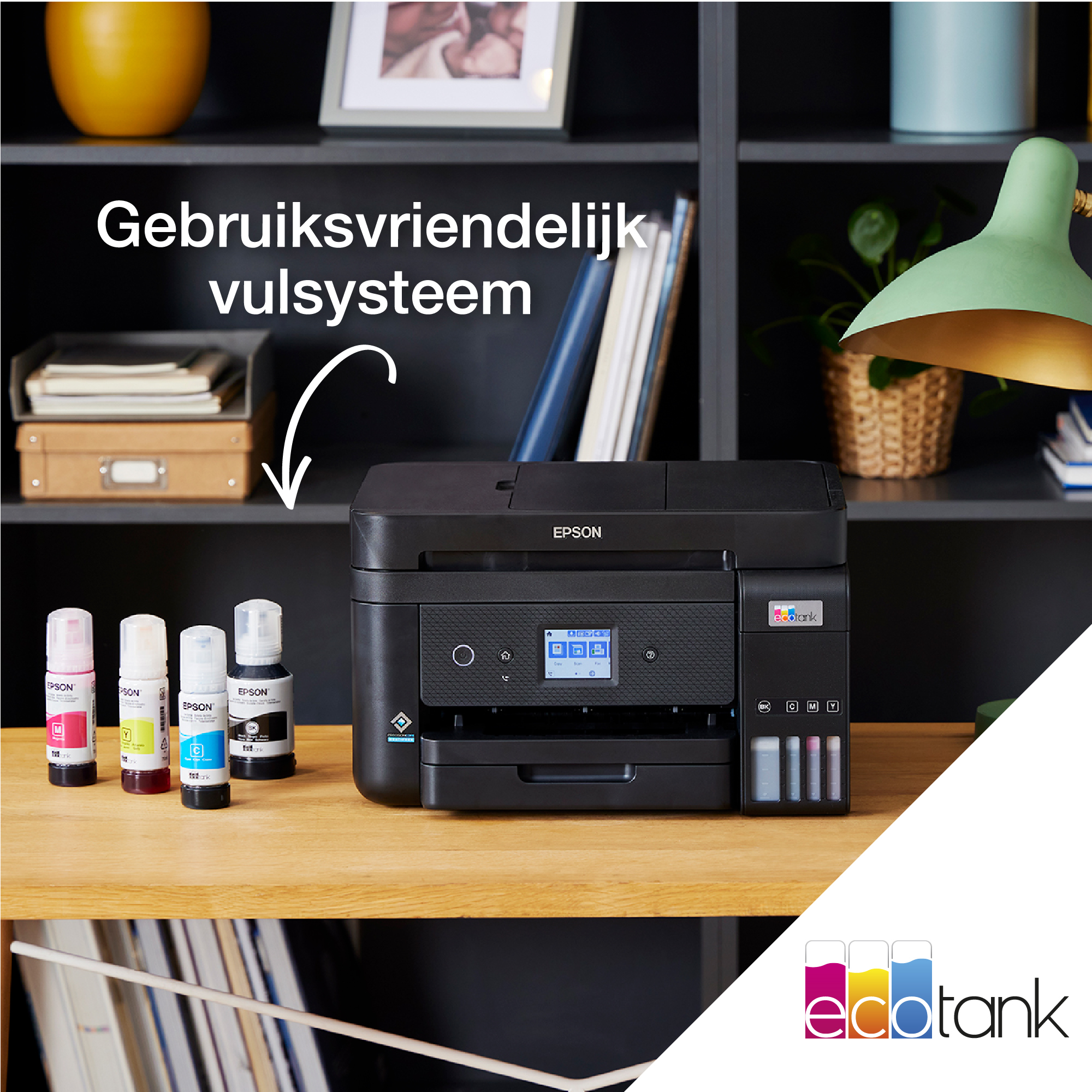 Printer Inkjet EPSON Ecotank ET-3850 AIO Kleur A4