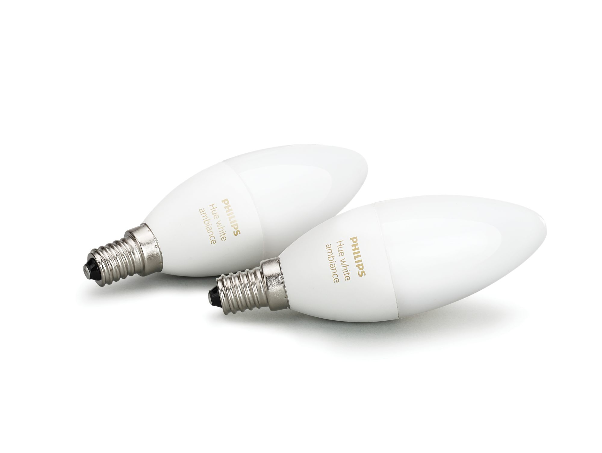 Lamp PHILIPS HUE White Ambiance E14 (2pcs)