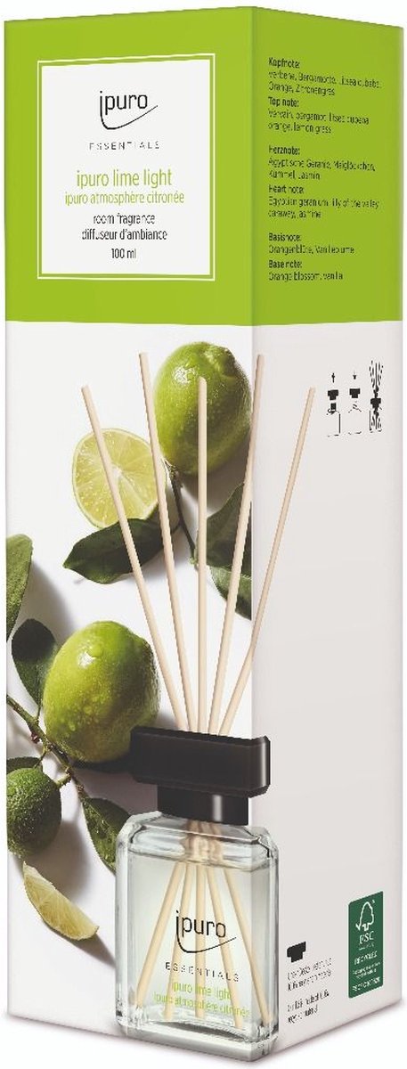 Diffuser IPURO 26IFC1003 EssentialLime Light / 50ml
