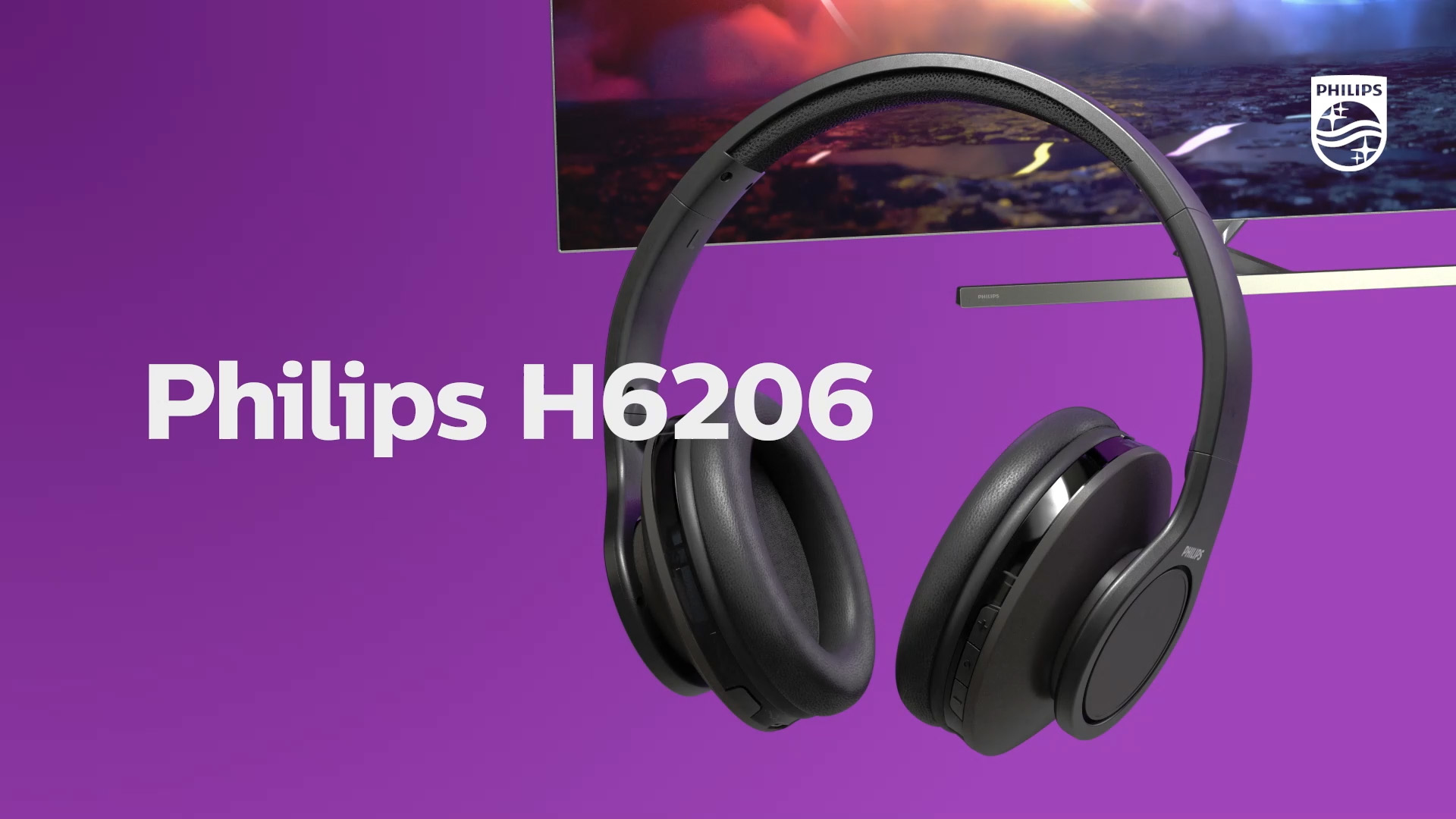 Philips casque over-ear TAH6206BK00