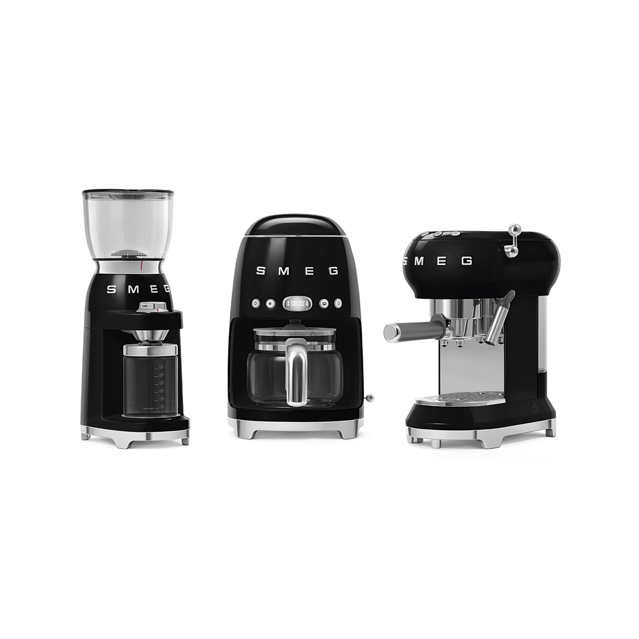 Koffiemolen SMEG CGF01BLEU Zwart