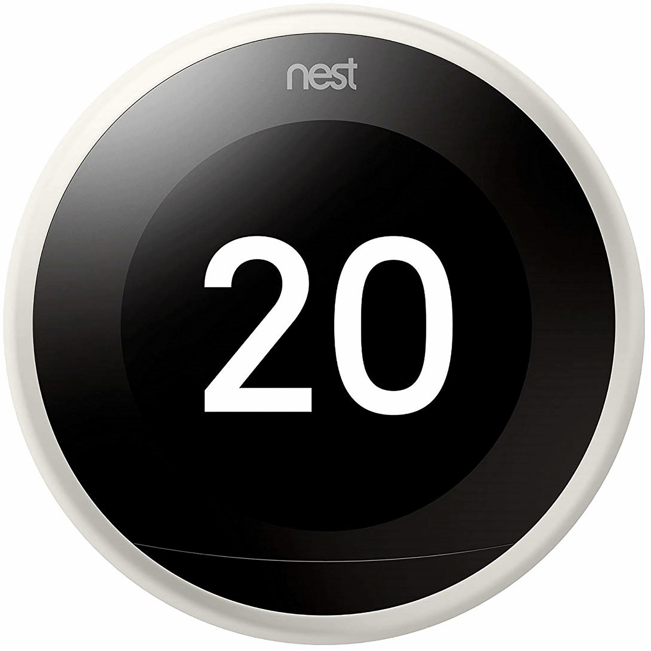 Nest Learning thermostat WLAN Blanc