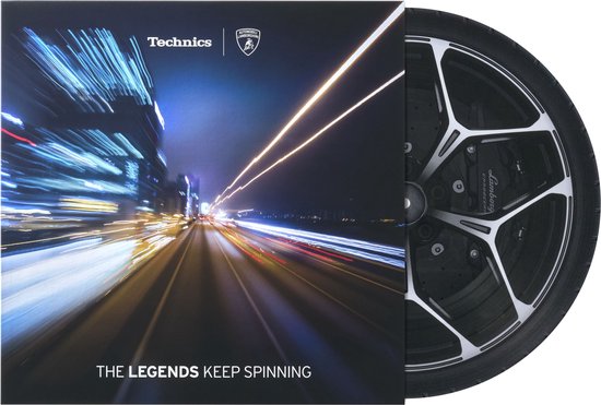 Platenspeler TECHNICS SL-1200M7PEG Lamborghini groen