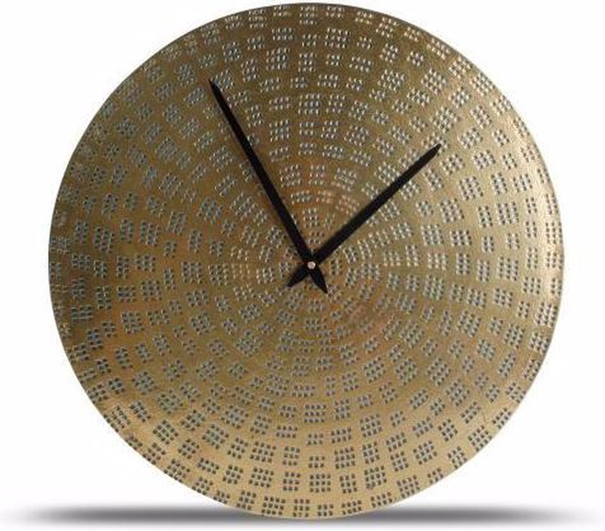 Wandklok SPCollection 824997 Zone 38cm goud dot
