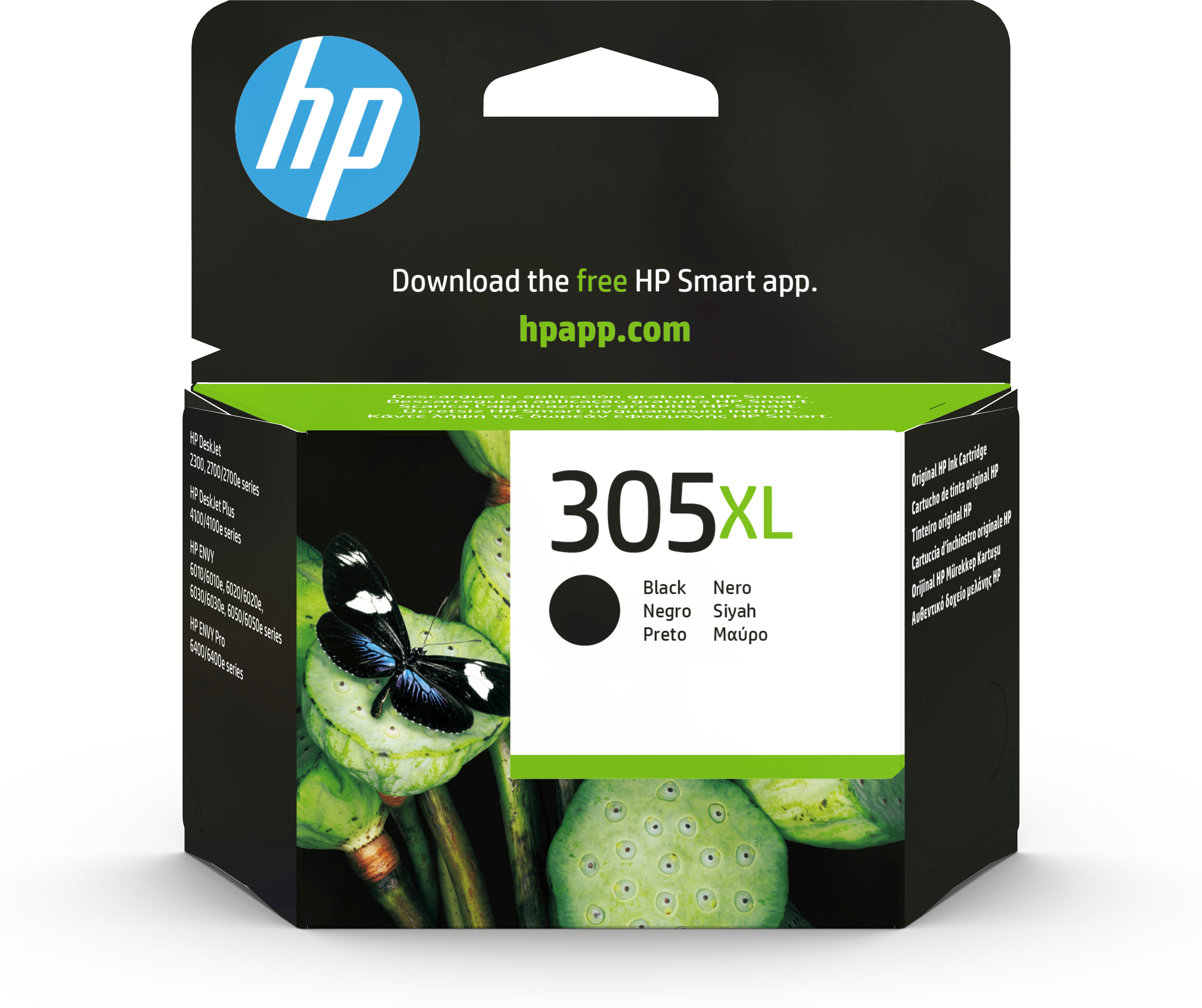 Inktpatroon HP 305XL Black