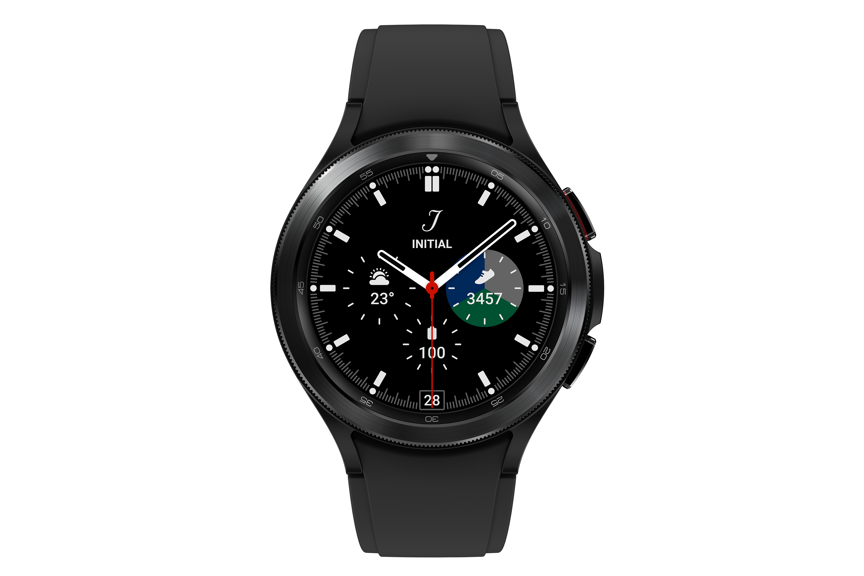 Samsung Galaxy Watch4 Classic 3,56 cm (1.4") OLED 46 mm Digitaal 450 x 450 Pixels Touchscreen Zwart Wifi GPS