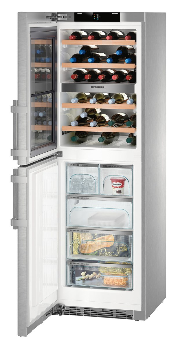 Liebherr SWTNes 4285 Pose libre 289 L D Acier inoxydable