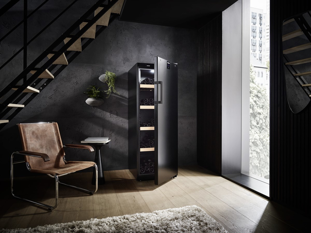 Liebherr WSbl 5001-20 Pose libre Anthracite, Noir 196 bouteille(s)
