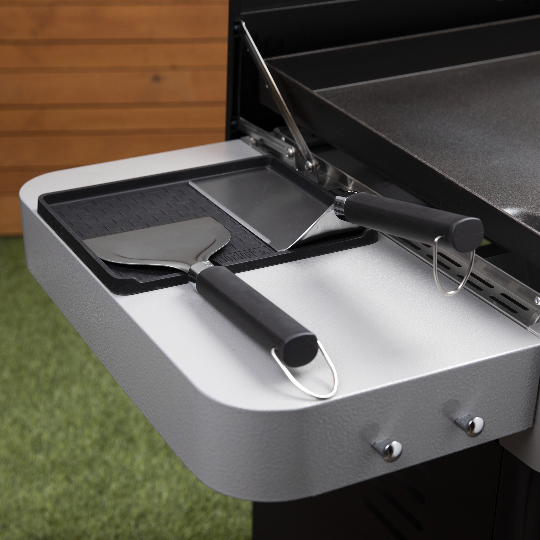 Silicone onderlegger voor zijtafel Weber 3400075
