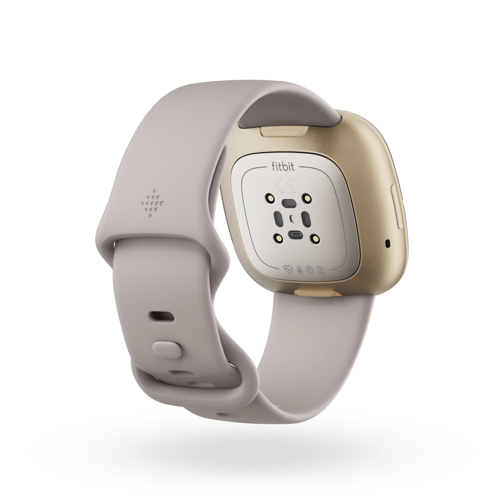 Fitbit Sense 4,01 cm (1.58") AMOLED 40 mm Digitaal Touchscreen Wit Wifi GPS