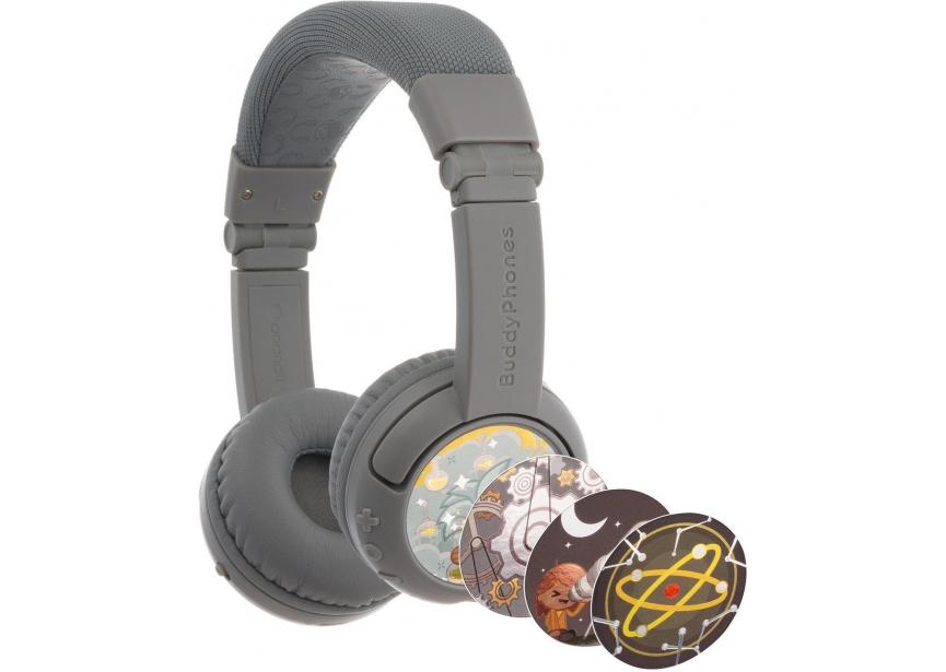 Buddyphones casque bt bt-bp-playp-grey