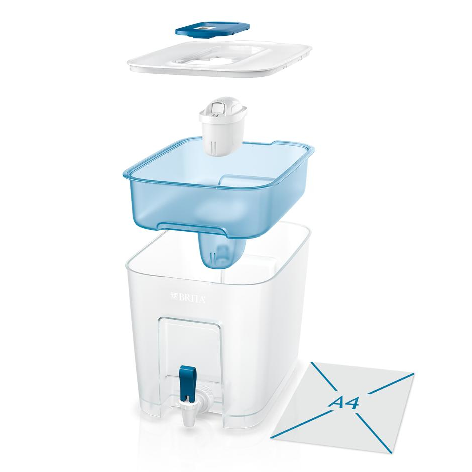Waterfilterstation Brita Flow XXL met tapkraan / 8.2L
