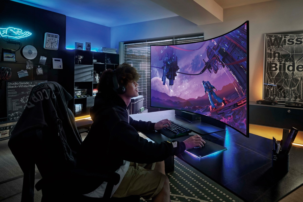 Monitor Samsung Ark LS55BG970NUXEN4K 16:9 Curved 165Hz