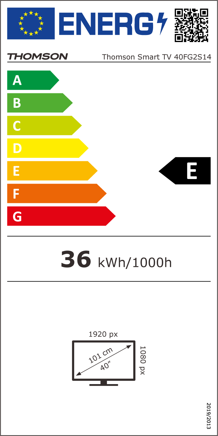 LED LCD TV THOMSON 40FG2S14 