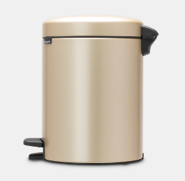 Pedaalemmer BRABANTIA 304446 NewIcon 12L Champagne