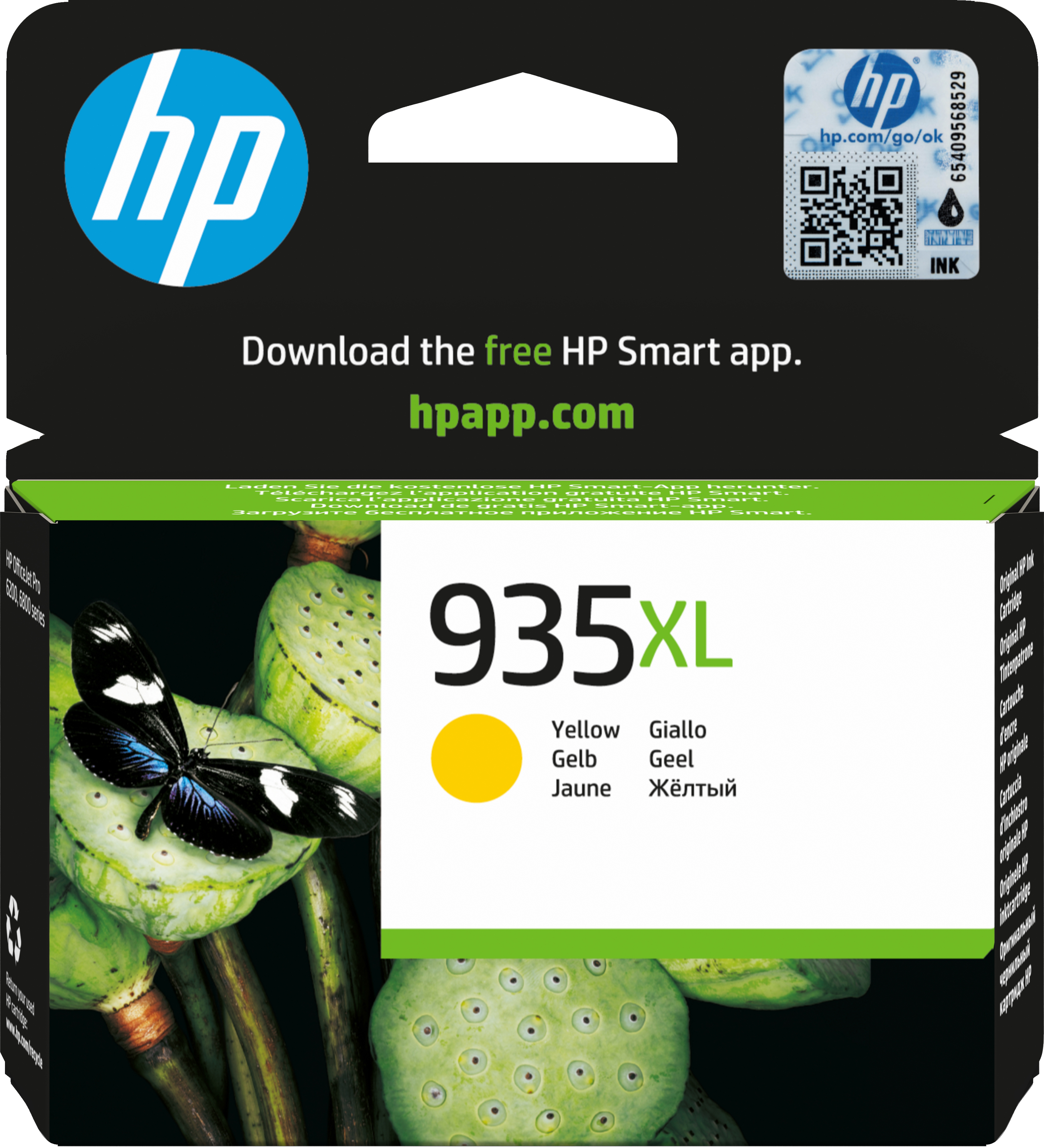 Inktpatroon HP 935XL Yellow