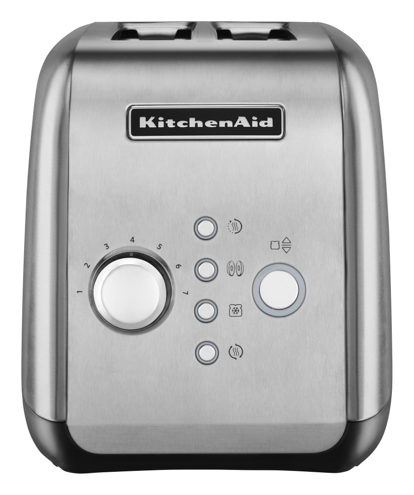 Broodrooster KITCHENAID 5KMT221ESX RVS 2 sleuven