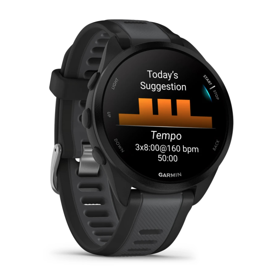 Smartwatch Garmin Forerunner 165 GPS Black/Slate Grey WW