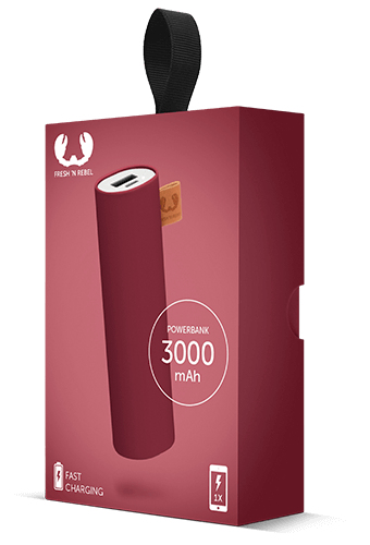 Fresh 'n Rebel 2PB1500RU powerbank 3000 mAh