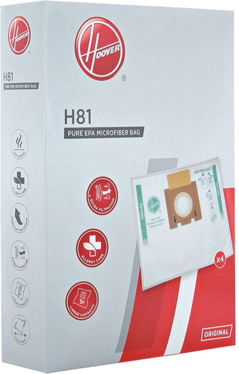 Hoover H81 - Micro Bag Stofzak Cilinderstofzuiger