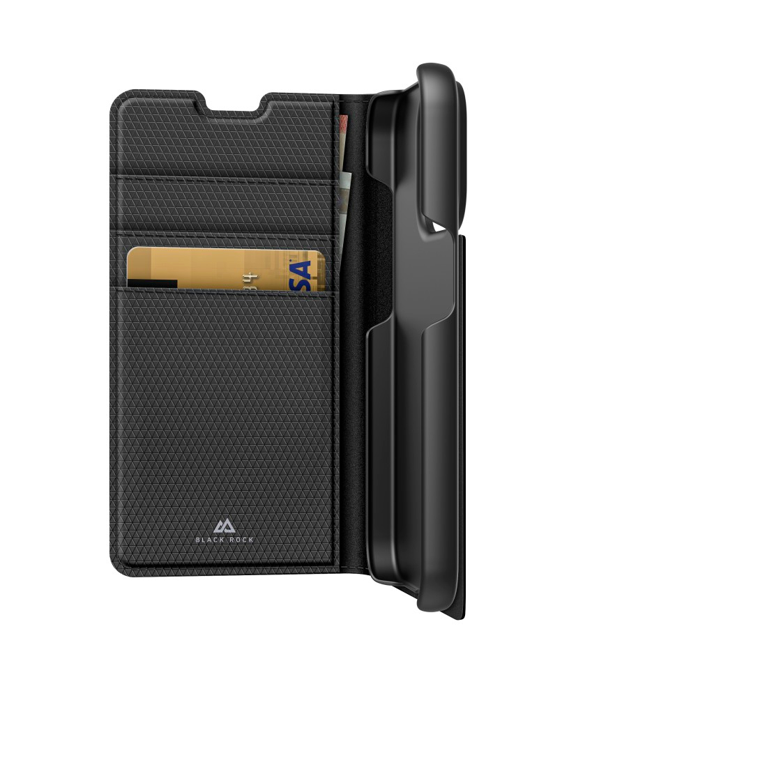 Black Rock The Classic mobiele telefoon behuizingen 15,5 cm (6.12") Portemonneehouder Zwart