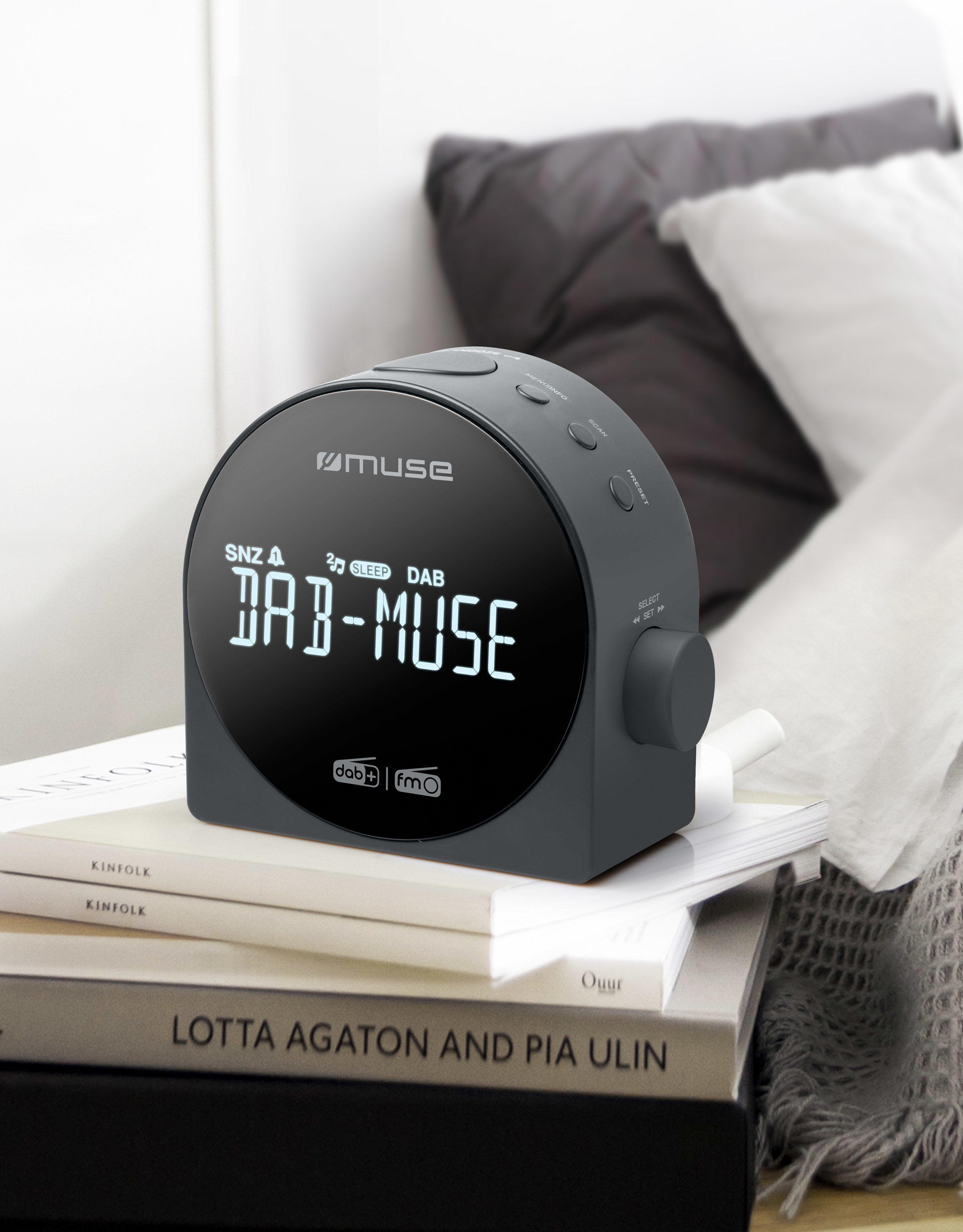 Wekkerradio MUSE M-185 CDB