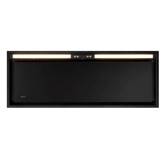 Dampkap BI NOVY 26082 Crystal 90cmZwart